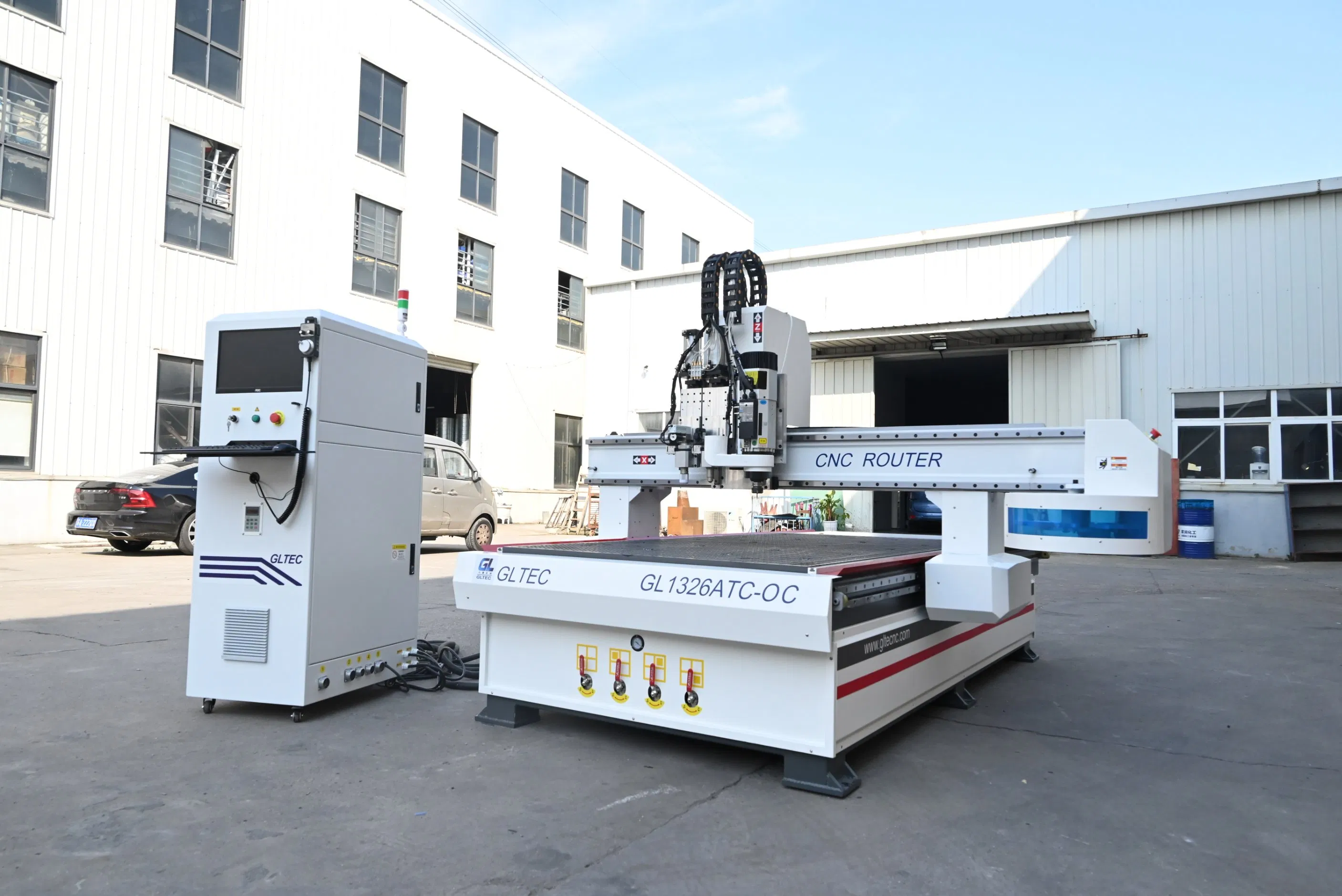 Knife Cutting Machine with Atc Eot for Acrylic MDF Cardboard Hollow Board