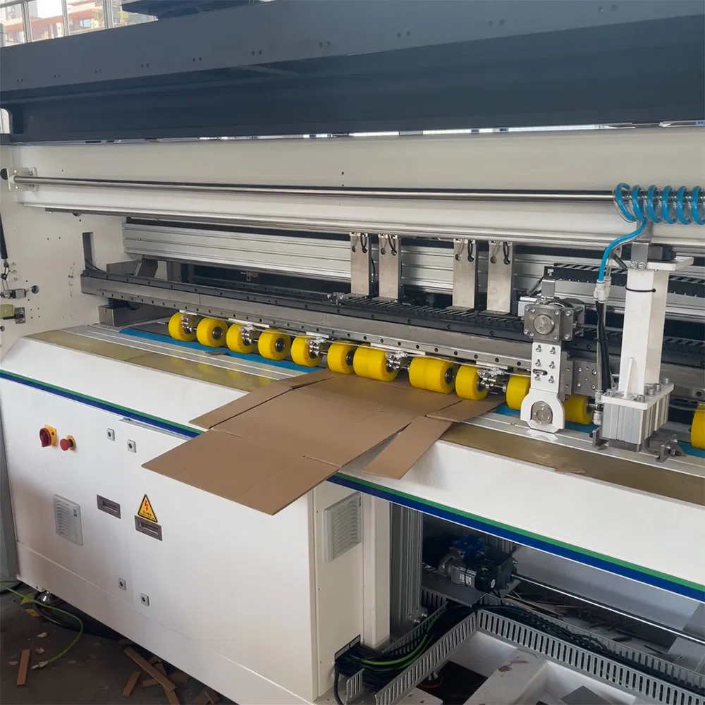 Cardboard Box Making Machine Box Maker Fully Automatic Slotting Scoring Slitting Creasing