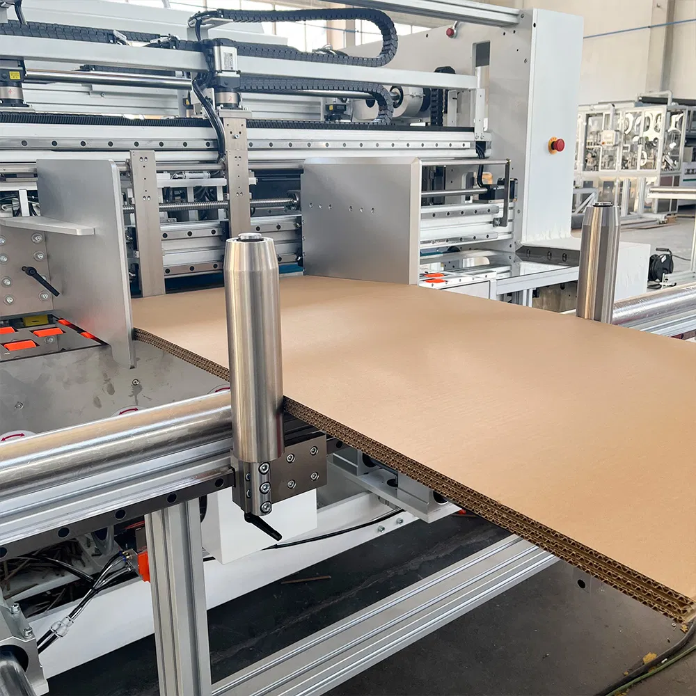 Cardboard Box Making Machine Box Maker Fully Automatic Slotting Scoring Slitting Creasing