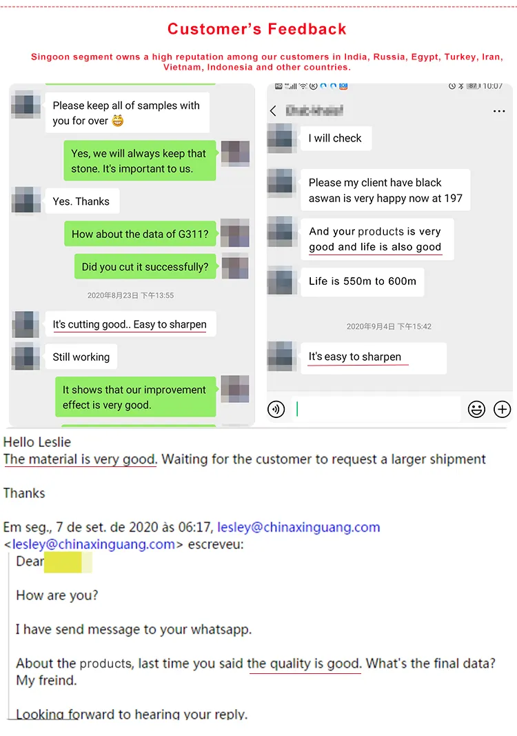 Diamond Segment Structure