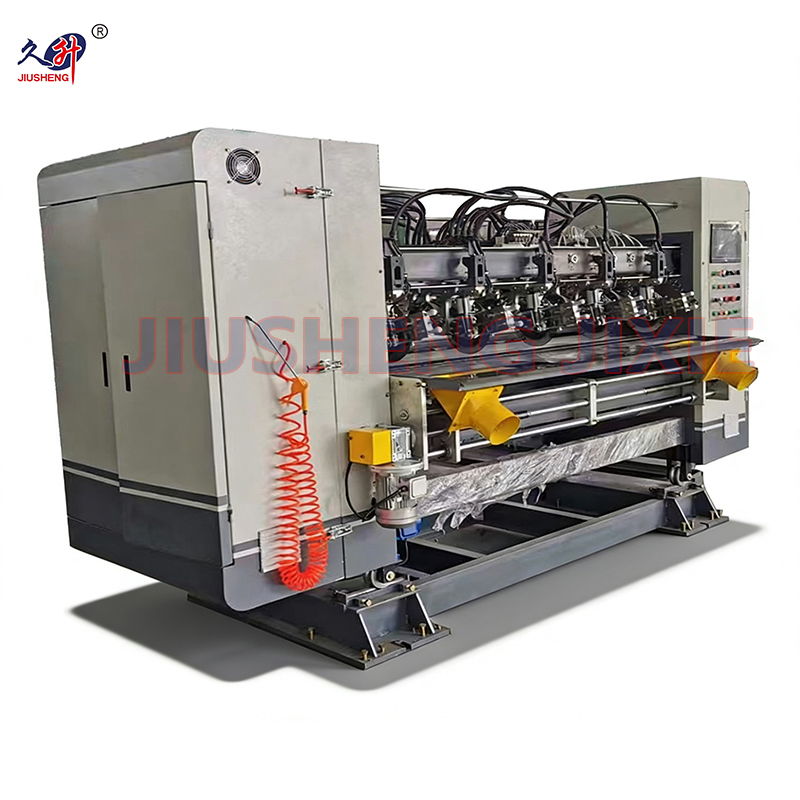Fully Automatic Carton Box Making Machine Slotting Scoring Creasing Slitting Cutting