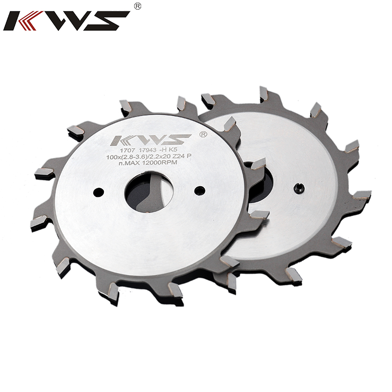 Kws Adjustable Scoring Carbide Crcular Saw Blade Woodcutting Tool Table Saw