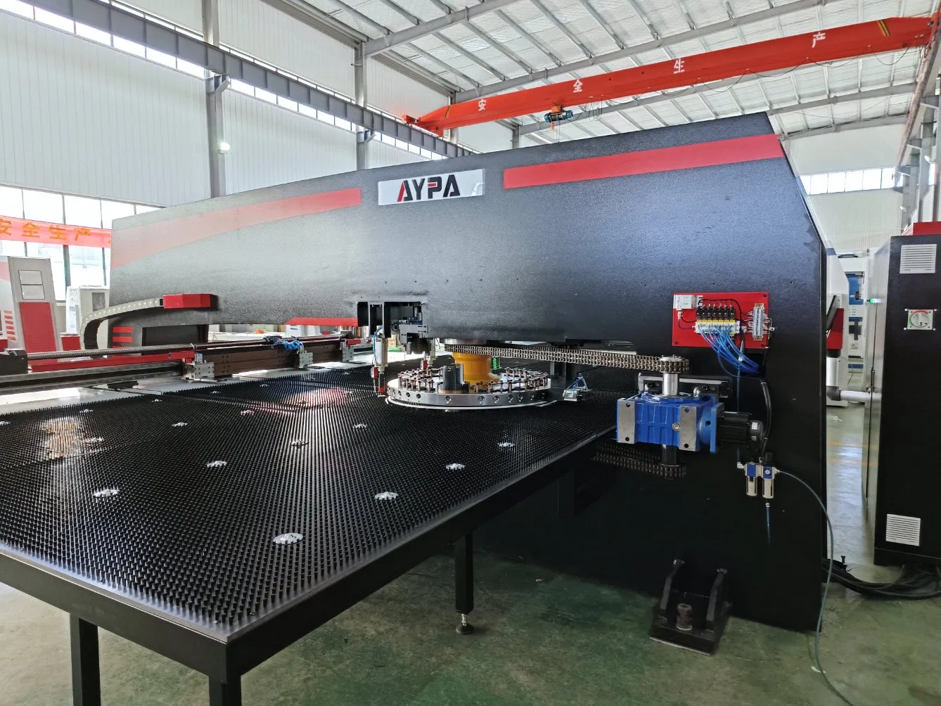 All-in-One CNC Embossing Tapping Shearing Engraving Perforating Metal Board Panel Plate Machine Tools