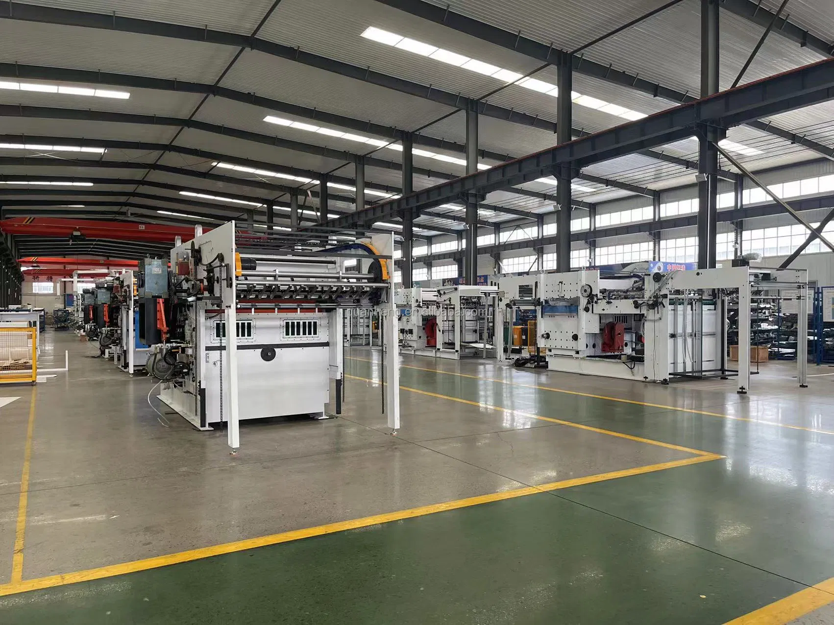 Fully Automatic Platen Corrugated Carton Box Die-Cut Creasing Board Punching Machine