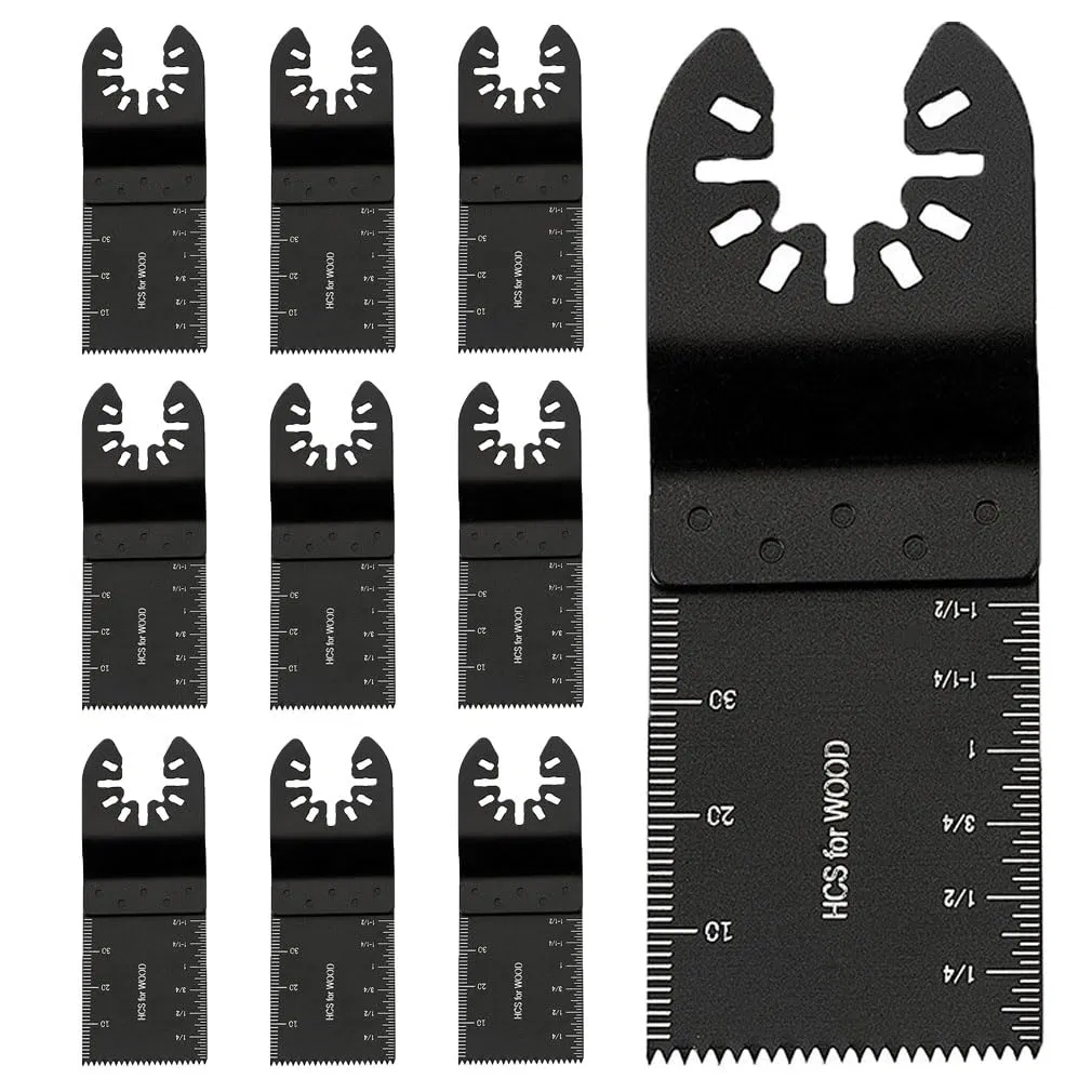 Top Selling 20-Pack Oscillating Multi-Tools Saw Blade Set Industrial Grade for Wood Plastic Metal with Plastic Box