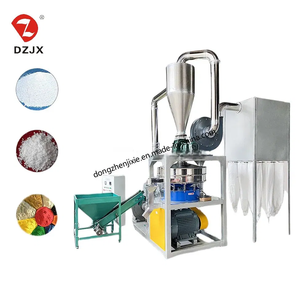Dzjx 500 600 Vertical High Yield Belt Screening Plastic Grinder Plastic Crusher