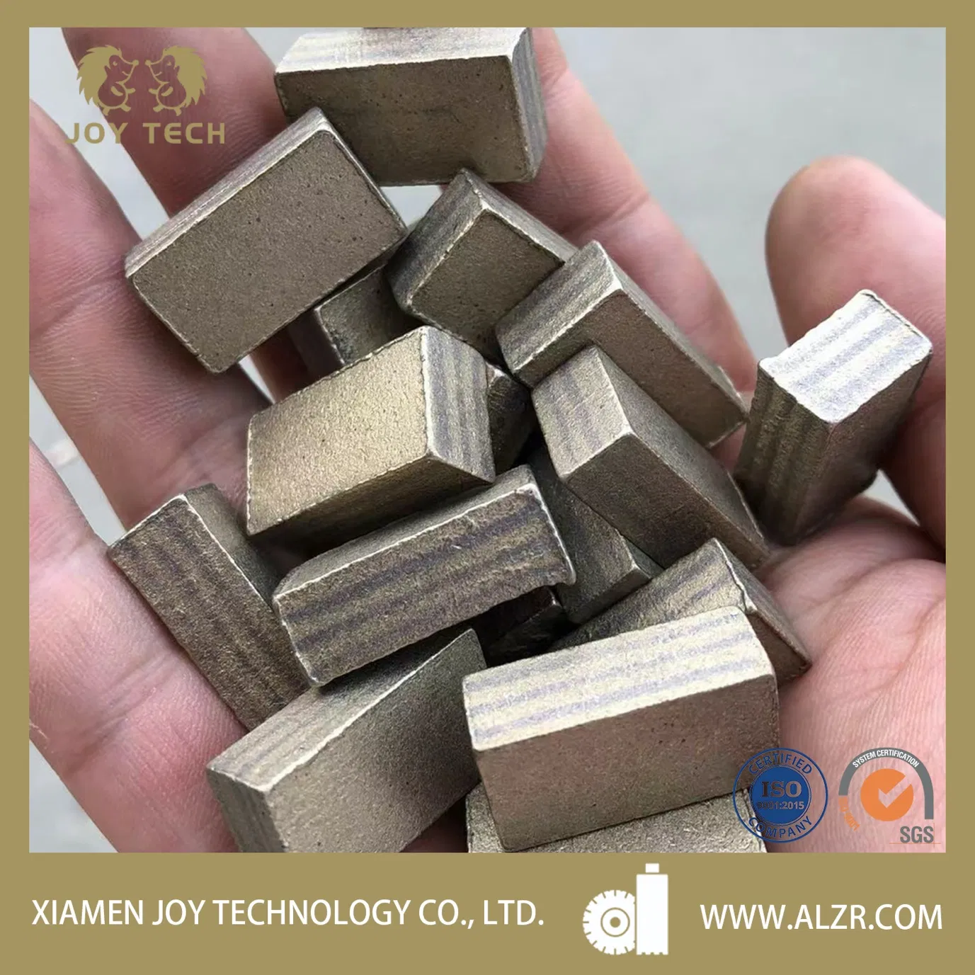Wholesale Diamonds Granite Sandwich Multi-Layer Cutting Tools Saw Blade Core Drill Bit Diamond Segments for Marble Stone