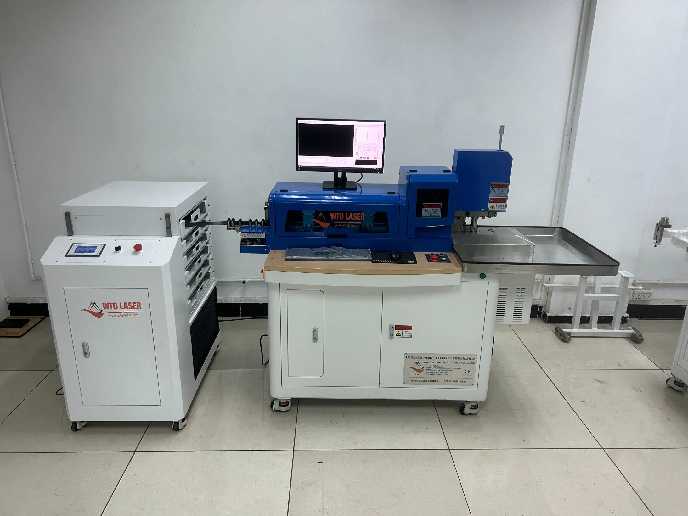 Auto Cutting Fold Creasing Bend Machine 4PT Bender for Die Cutting