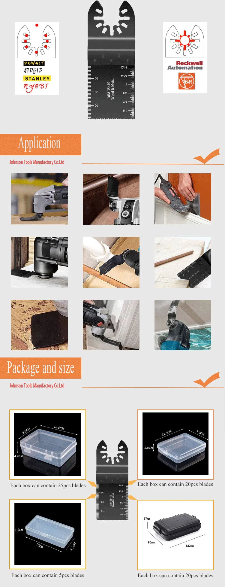 Oscillating Saw Blade View 2