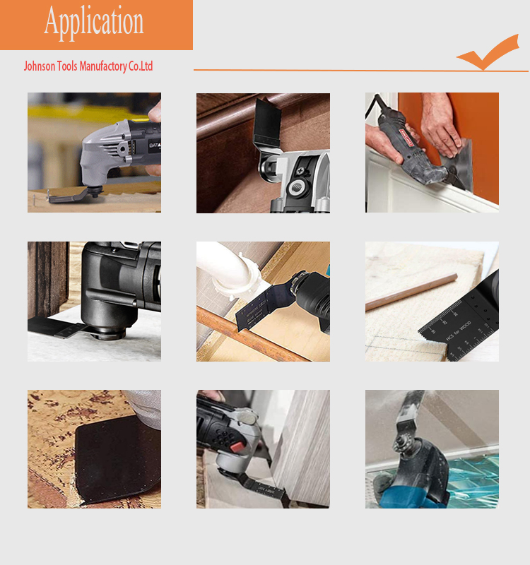 Best Selling Quality 35mm Quick Release Bi-Metal Oscillating Saw Blades Multi Tool