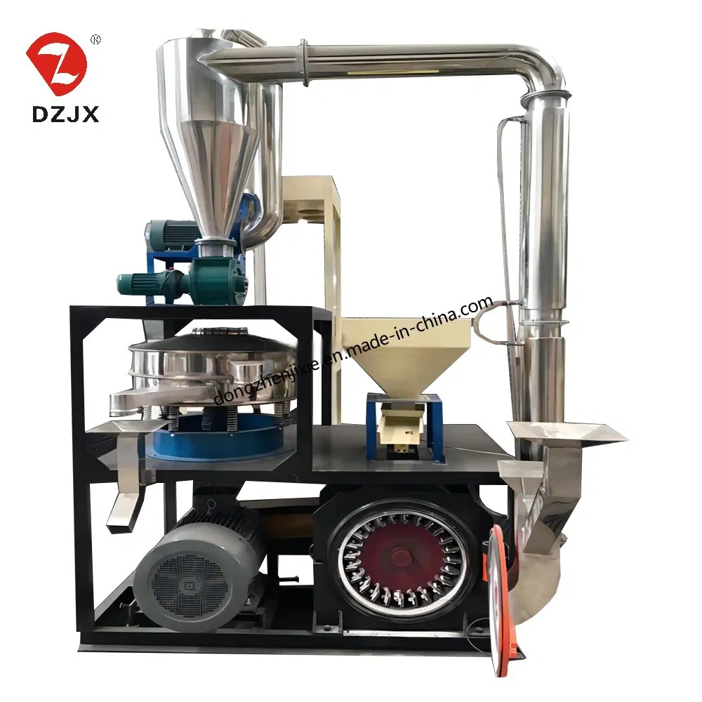 Dzjx 500 600 Vertical High Yield Belt Screening Plastic Grinder Plastic Crusher
