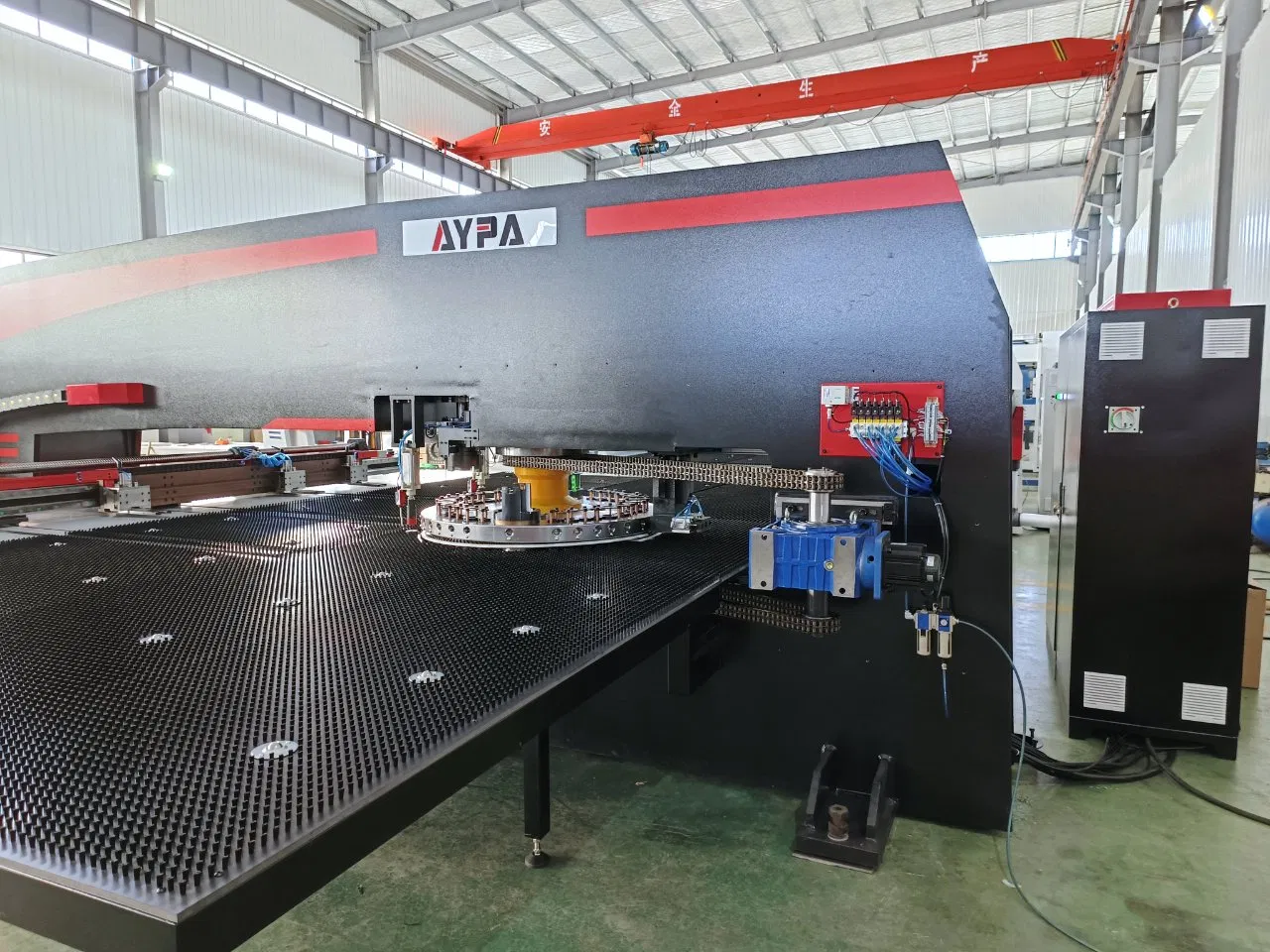 All-in-One CNC Embossing Tapping Shearing Engraving Perforating Metal Board Panel Plate Machine Tools