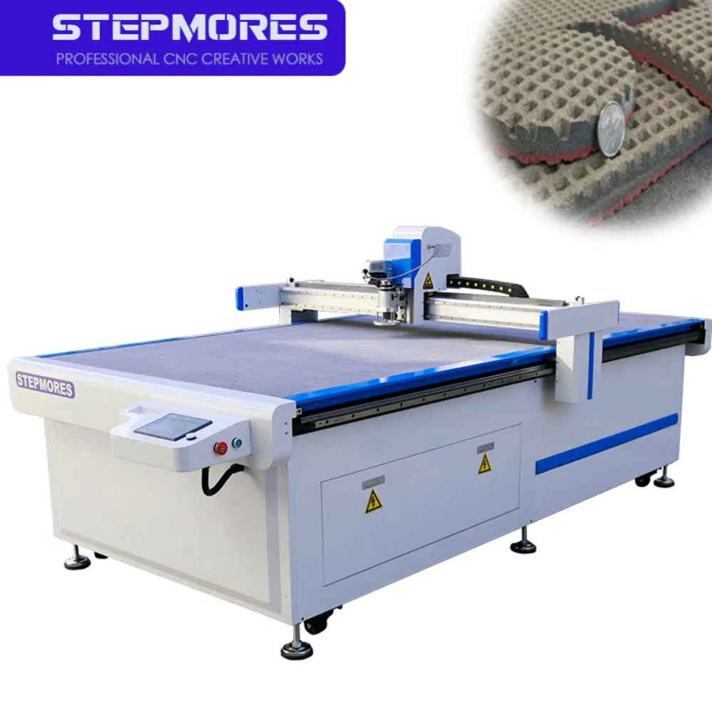 CNC Knife Cutting Machine 1325 for Leather Rubber Carton Soft Material