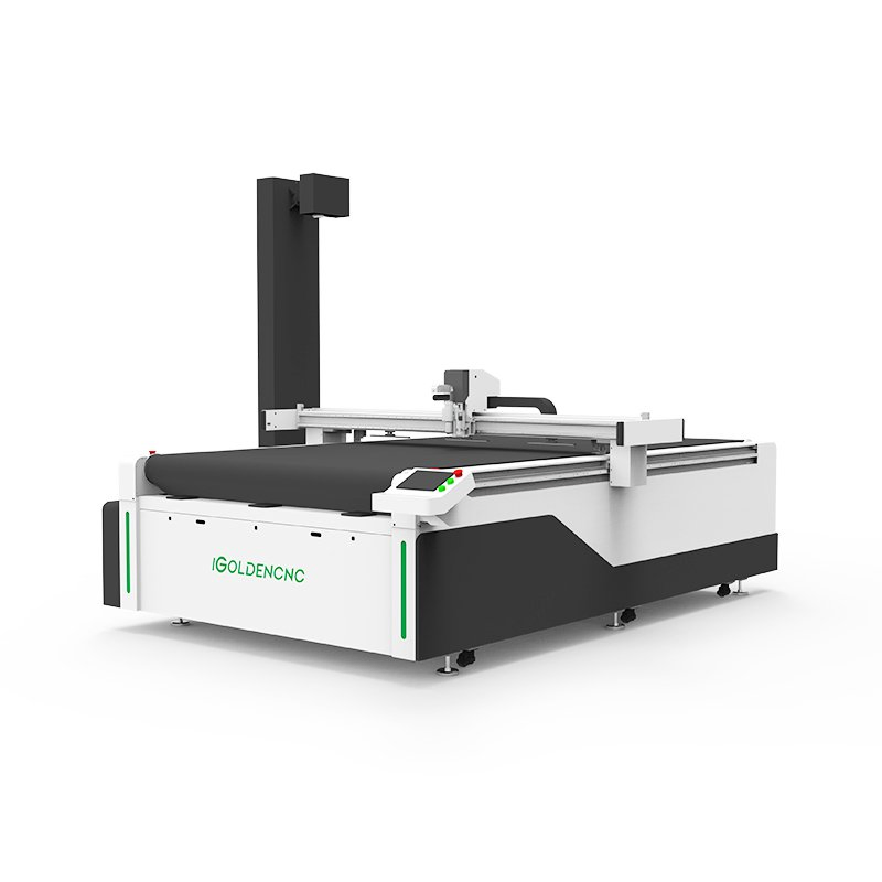 Knife Cutting Machine Fabric Automatic Cloth Cutting Sofa Cover Microfiber PU Gasket for Textile and Apparel Industry