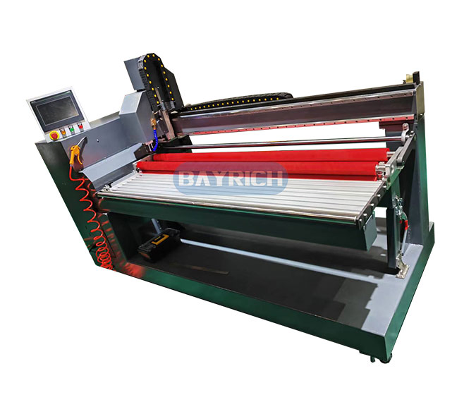 Bayrich CNC Automatic PU PVC Conveyor Belt Holes Drilling Punching Perforating Machine