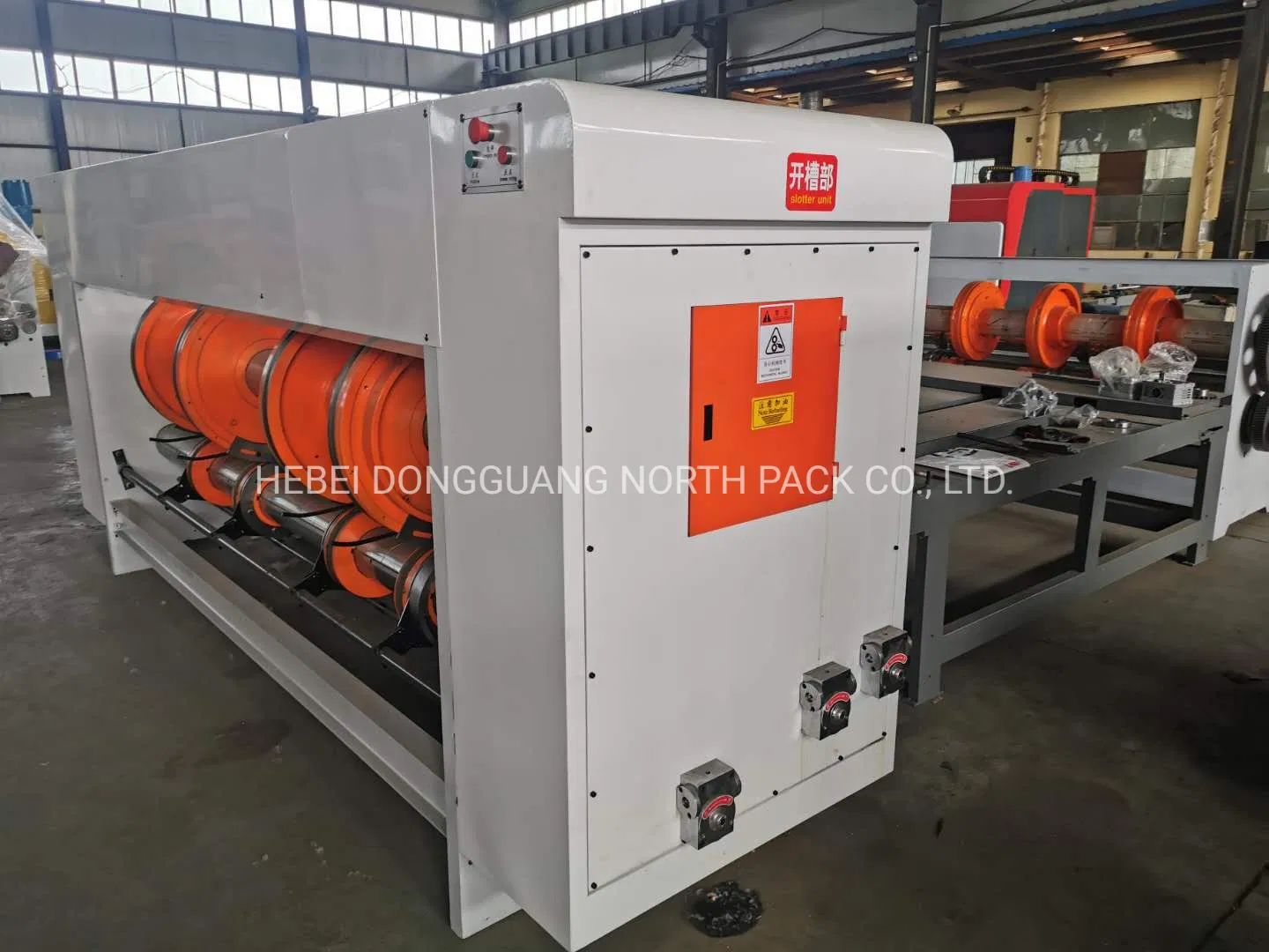 Rotary Slotting Creasing and Corner Cut Machine