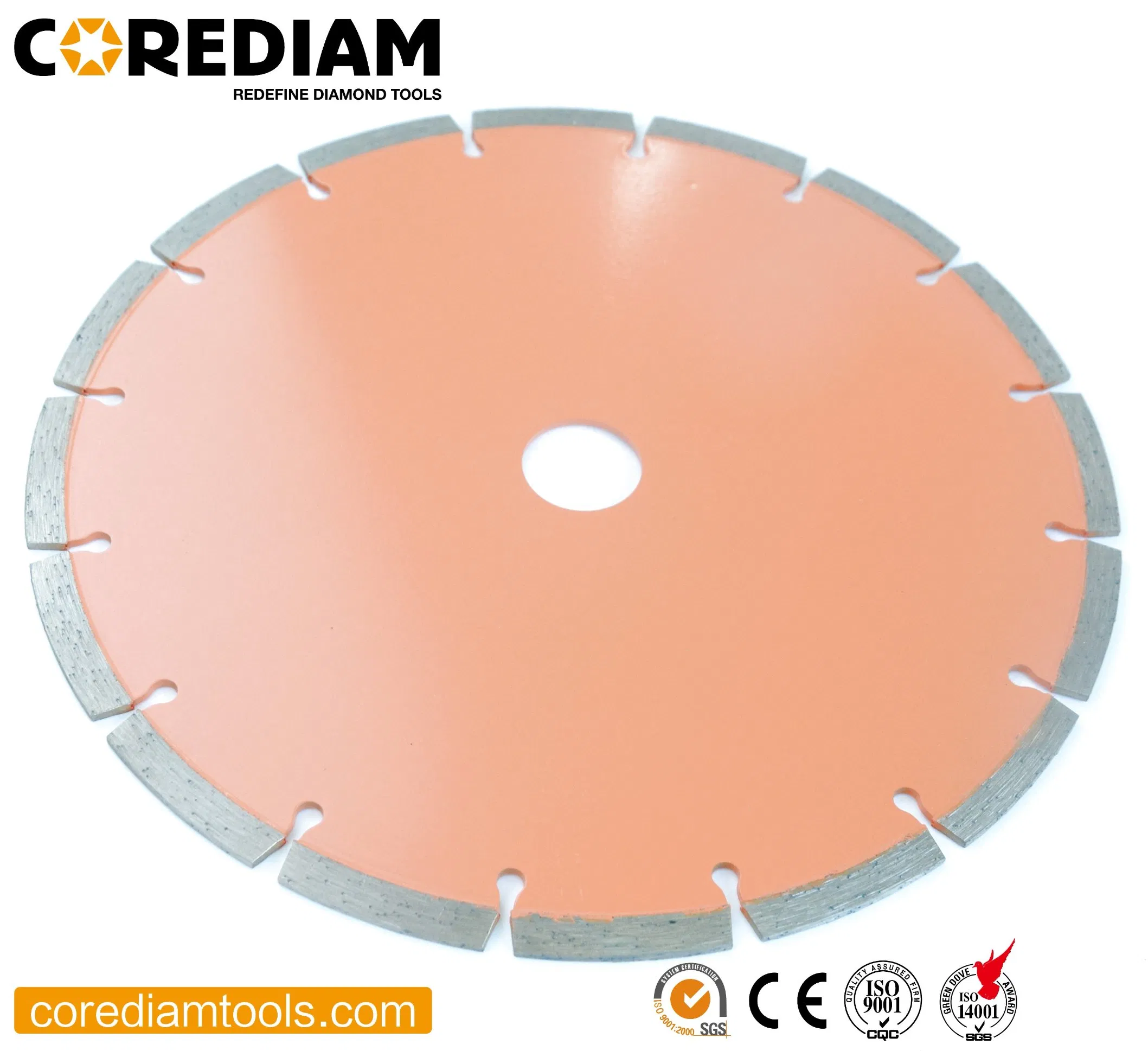 Long Cutting Life 230mm/ 9 Inch Sinter Hot-Pressed Universal Cutting Blade/Diamond Tool