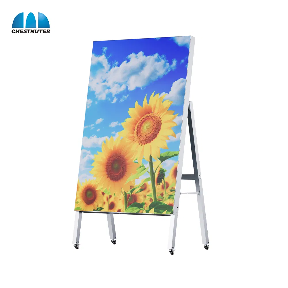 P1.53 Portable LED Display with Tool Free Assembly Lightweight Digital Signage