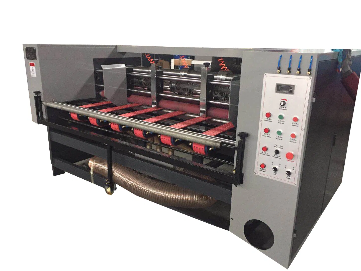 High Quality Automatic Paper Feeding Thin Knife Slitting and Creasing Corrugated Cardboard Machine