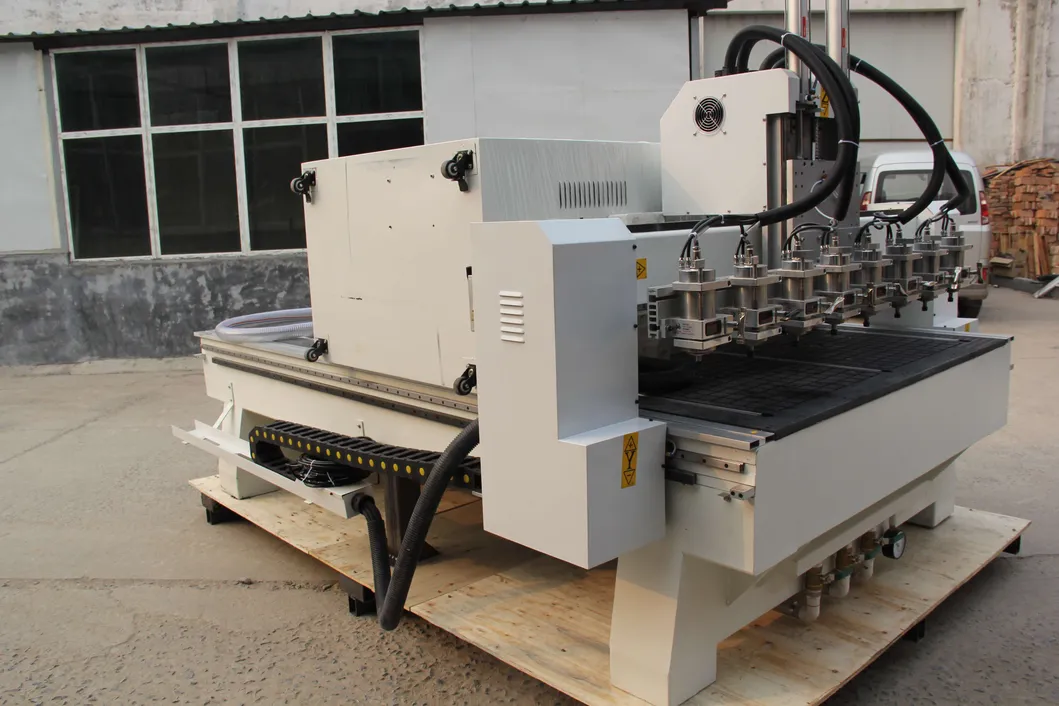 Multi Spindles CNC Woodworking Machine Tool Main View