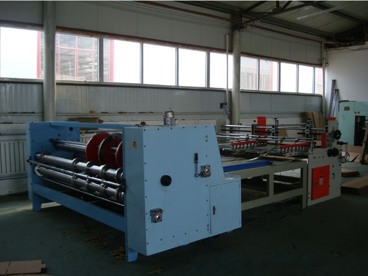 Semi-Auto Rotary Slotting Creasing Machine, with Auto Feeding