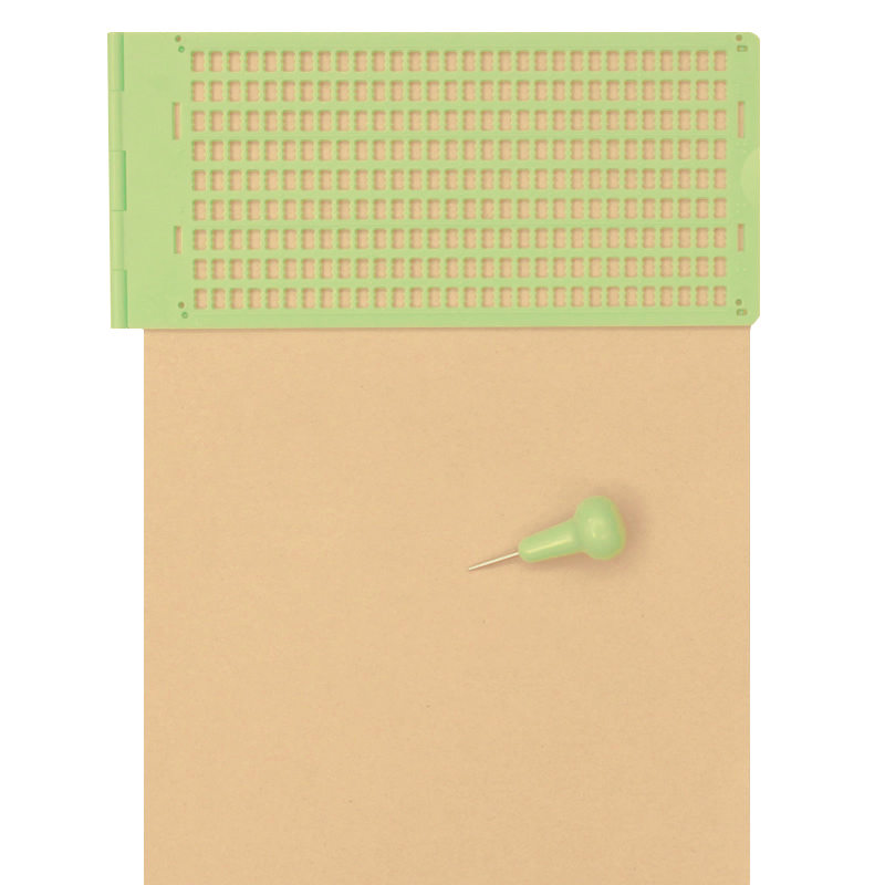 Sht Plastic Braille Slate Stylus Braille Writing Tool for Blind for Home Use for Blind People Writing