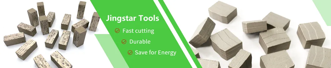 Diamond Stone Cutting Segment Banner
