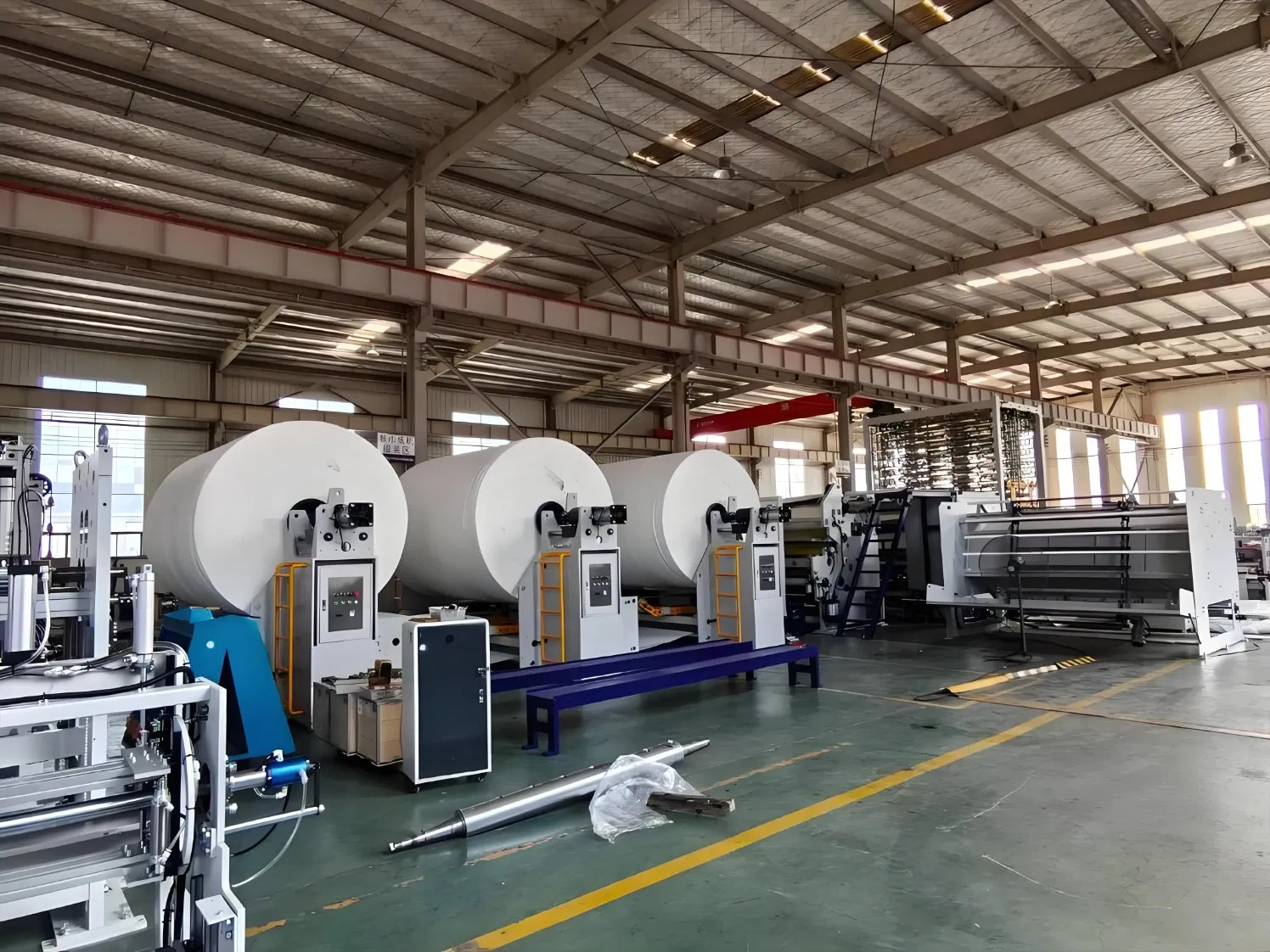 Kitchen Towel Paper Factory Equipment - Integrated Embossing, Perforating, Slitting