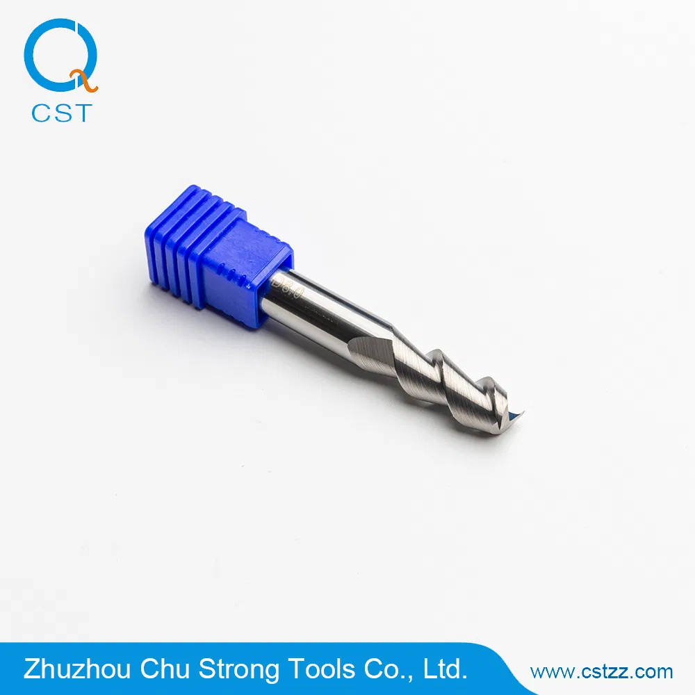 AL-2E-D2.5 Carbide End Mill Cutting tools 45/55/63/65 HRC 2/3/4 Flute for Processed Aluminum parts