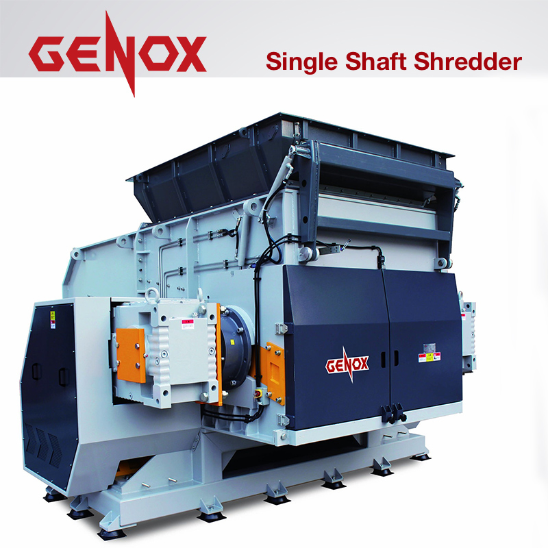 Two Shafts Shredder/ &nbsp;Tire Shredder/Fine Rubber Powder Grinding Machine