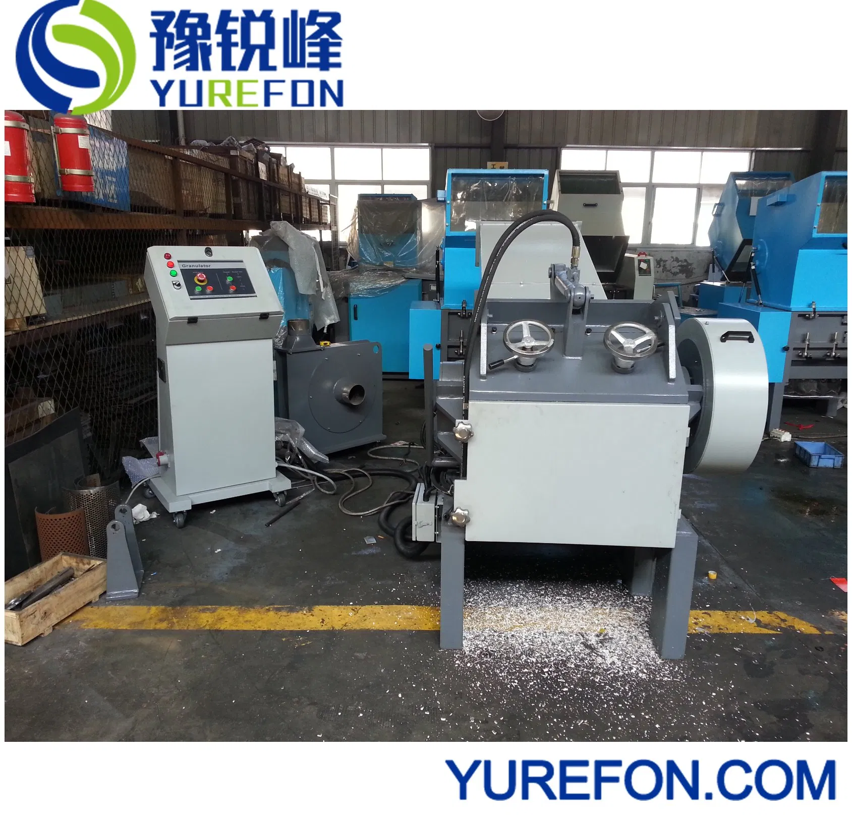 Heavy Duty Strong Plastic PVC PE LLDPE Shrink Stretch Cling Film Grinder