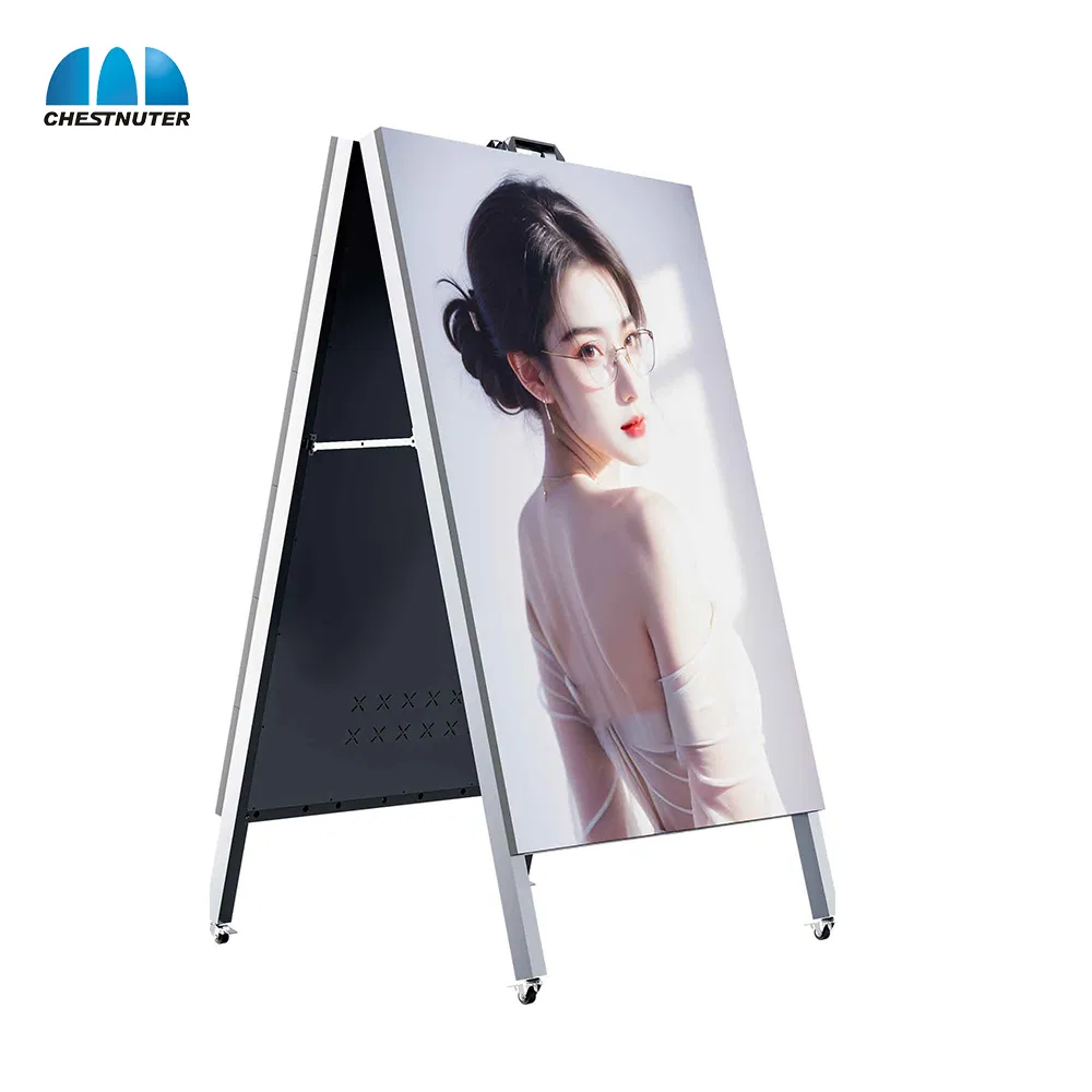 P1.53 Portable LED Display with Tool Free Assembly Lightweight Digital Signage