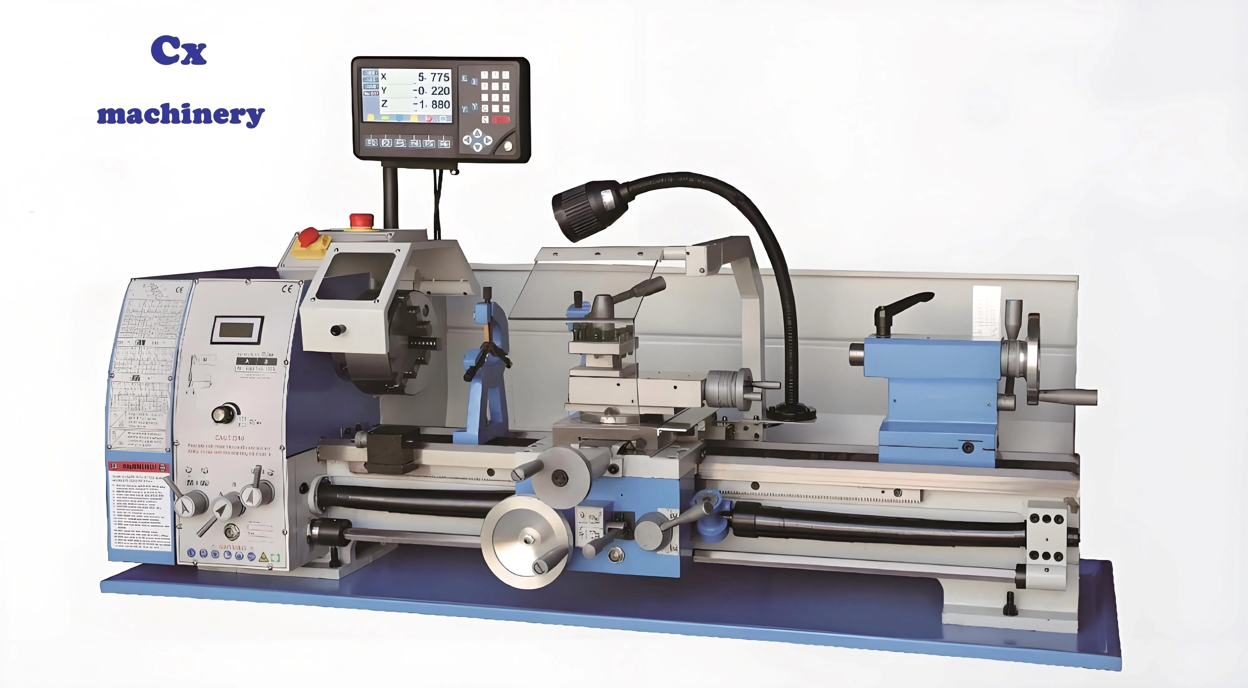 Reliable Precision Universal Mini Lathe Machine FC300V Factory Price Thread Cutting Tools
