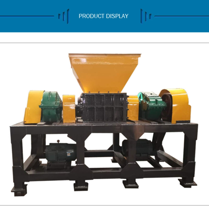 Advanced Shredding Equipment for Construction and Demolition Waste Management