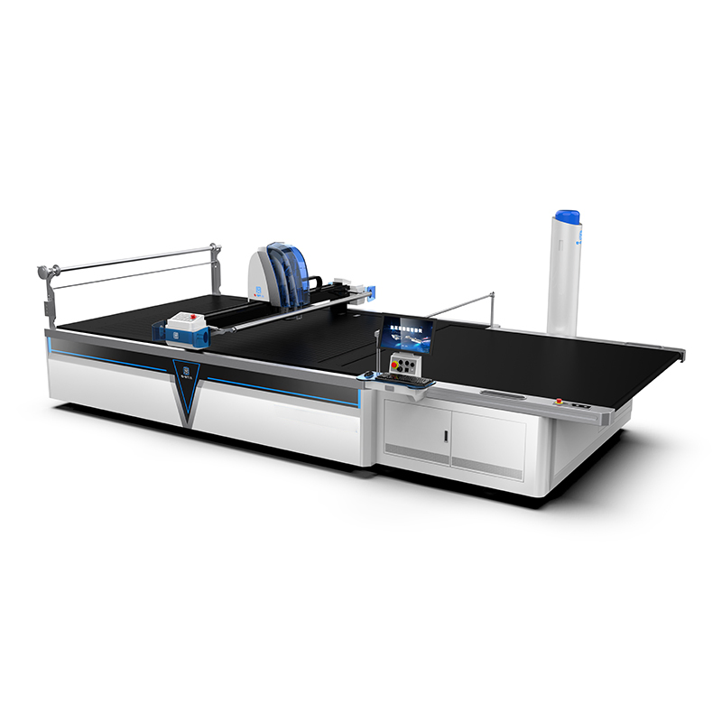 Computerized Apparel Garment Cutting Machine Fabric Multi-Layer Cutting Machine Flexible Materials Oscillating Knife