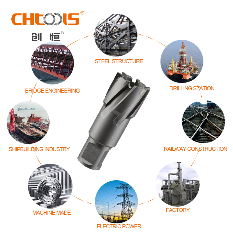 Chtools Tct Annular Drill Cutter Cutting Tools with Universal Shank