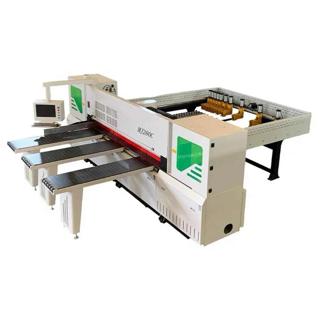 Maonple Hot Sale Woodworking MDF Multi Layer Board Cutting CNC Beam Saw