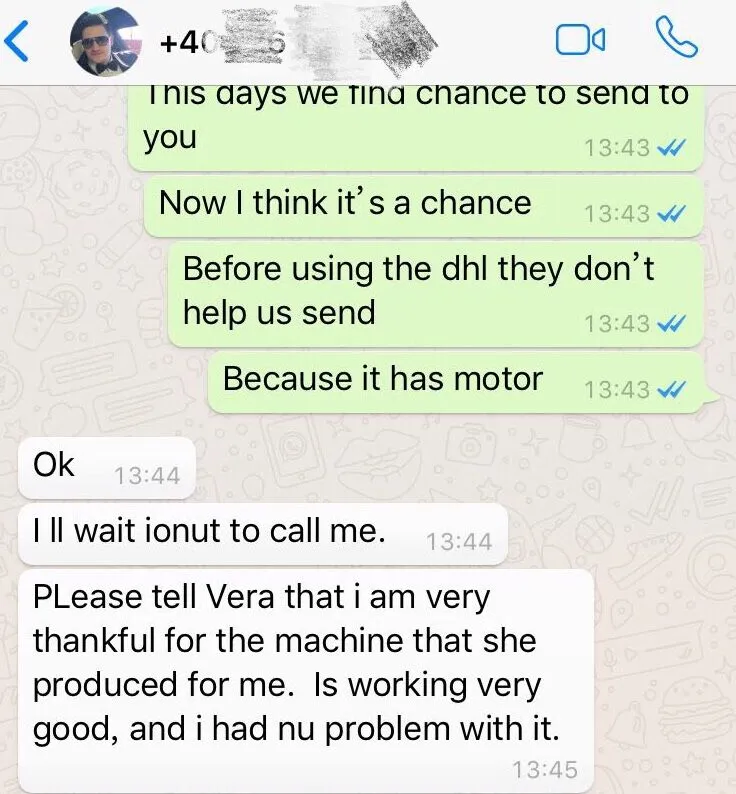 Customer Feedback Result