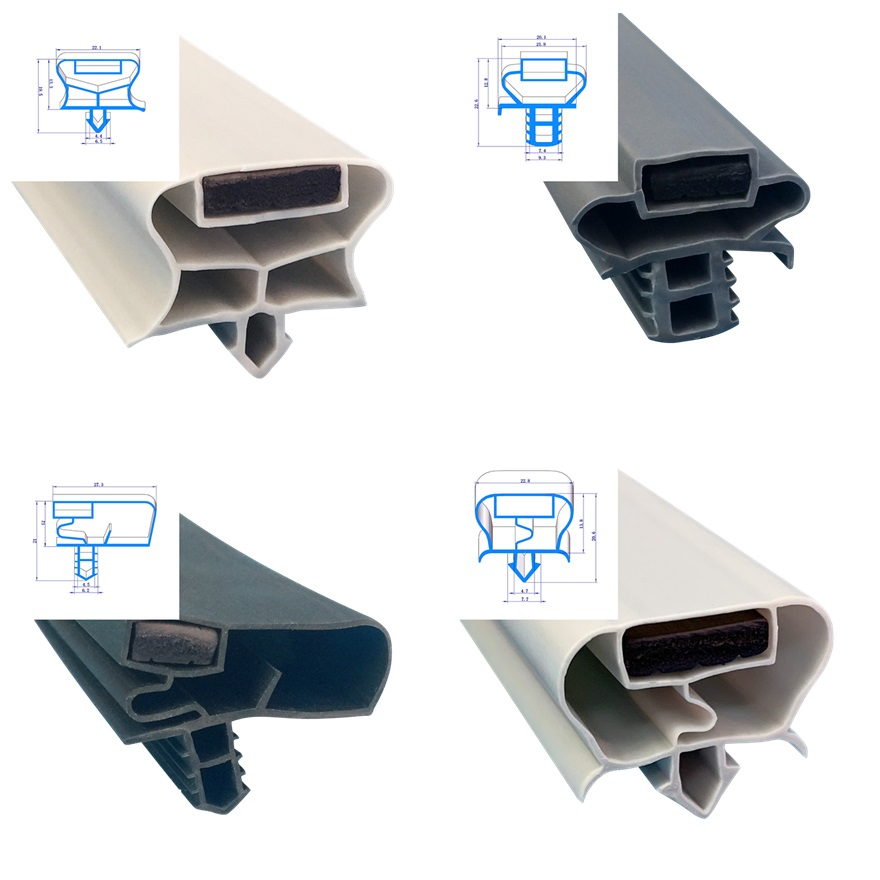 380V Refrigeration Glass Door Magnetic Strip PVC Rubber Gasket 45 Degree Automatic Cutting Machine Cutter