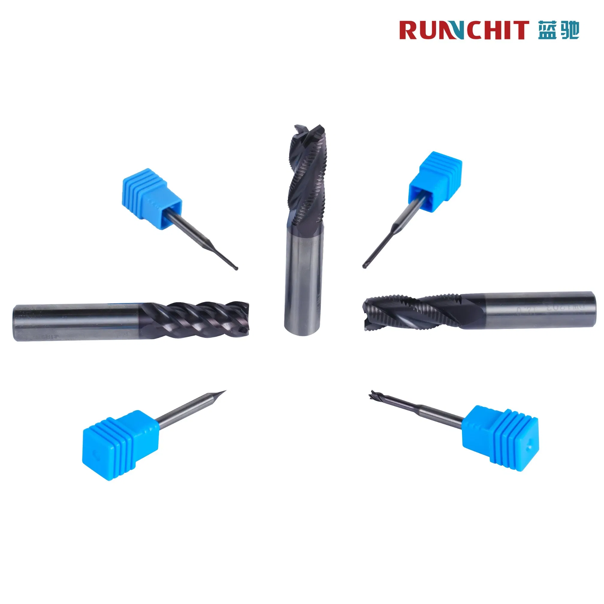 Factory Price Universal Micro Diameter Deep Groove Carbide End Mill Machining Cutting Tools (D Series)