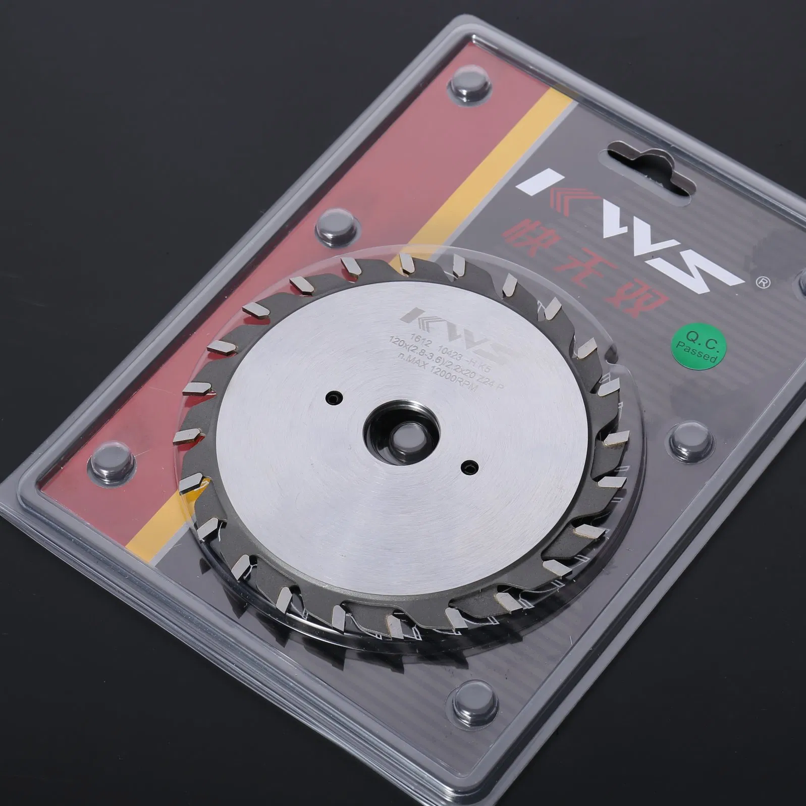 Kws Scoring Cutting Saw Blade 120*12+12 Woodworking Cutting Tool