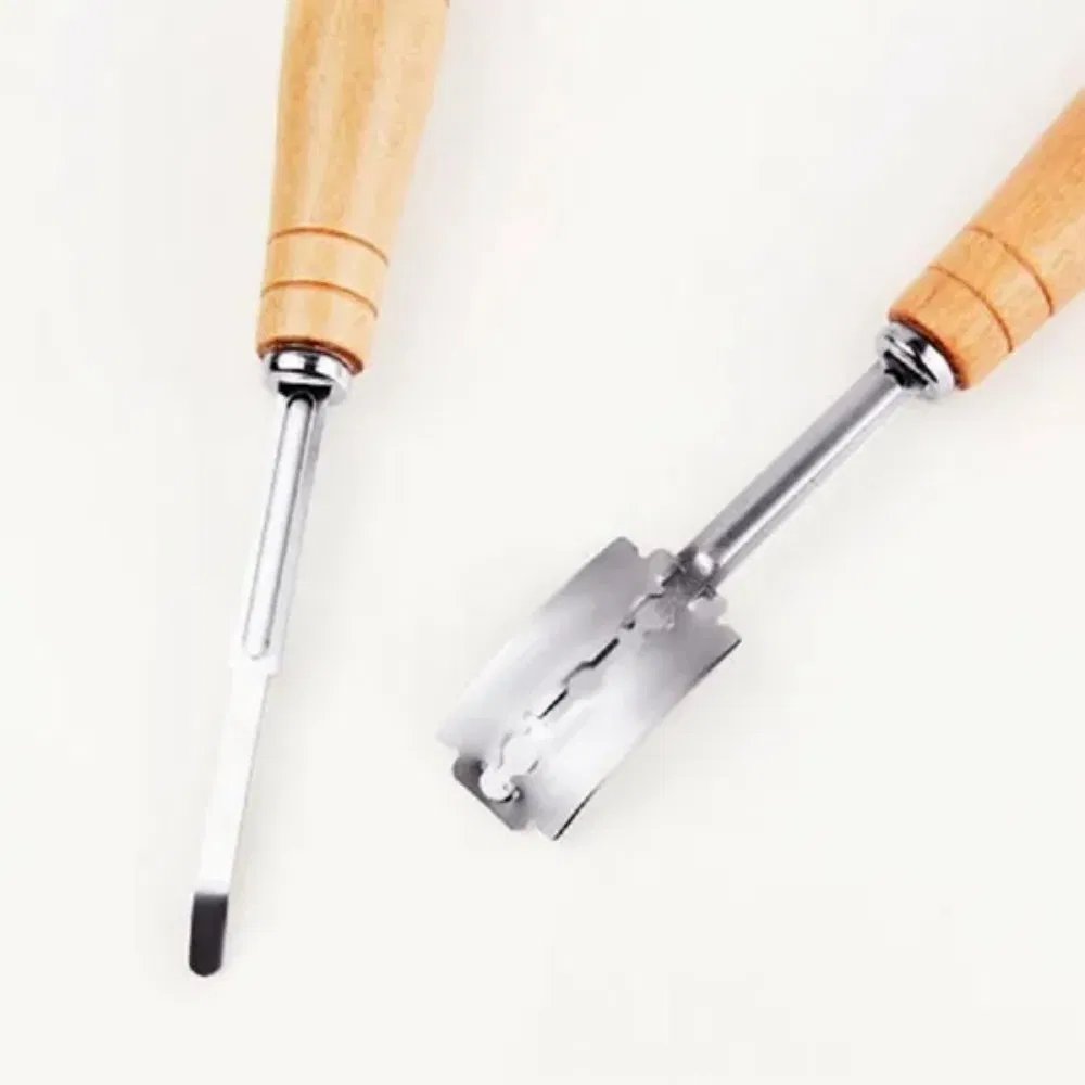 Bread Scoring Knife Lame with Replacement Blades Bread Dough Cutter Tool Kw010_12