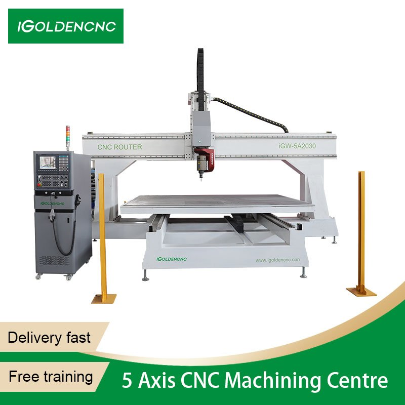 5 Axis Wood CNC Router Machine CNC Wood Cutting Machine Signage Relief Carvings MDF Router Woodworking Tool