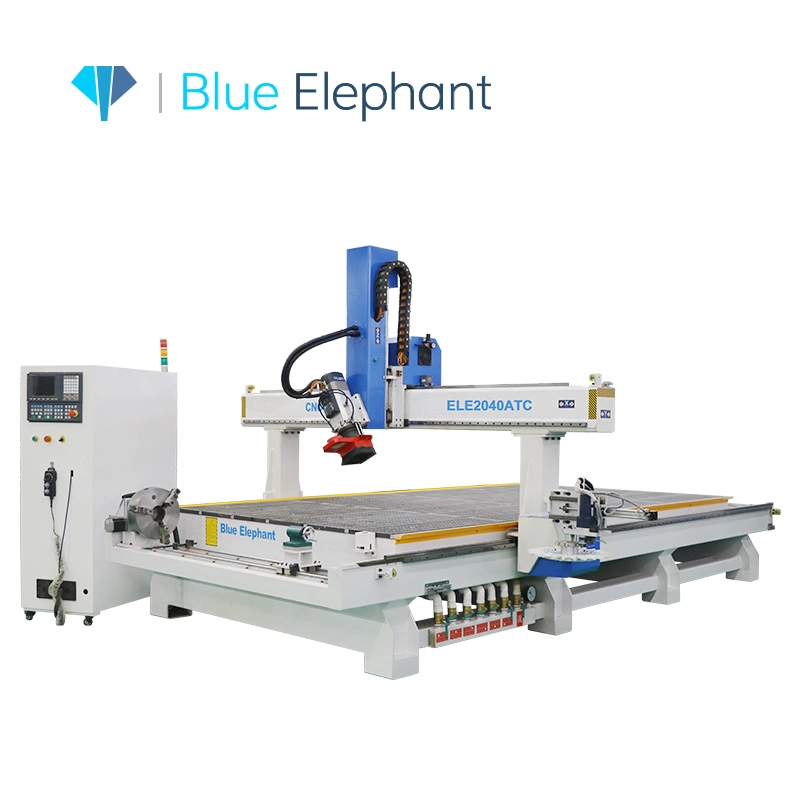 Bew Look 2040 CNC Oscillating Knife Cutting Machine Atc CNC Router Linear Tool Changer for Sale in Kenya