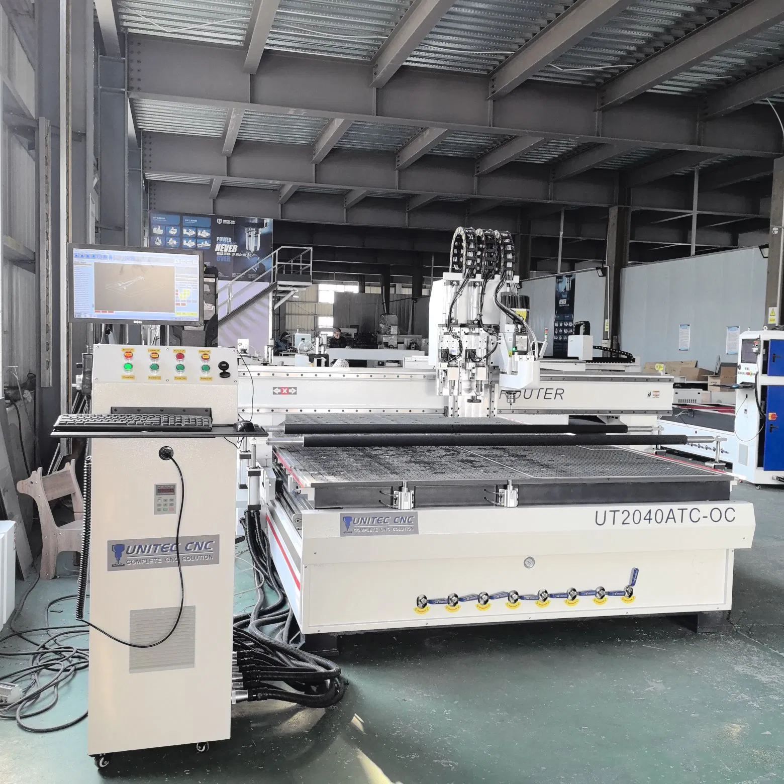 Multi Purpose CNC Oscillating Machine with Atc for MDF Acrylic Foam Cardboard