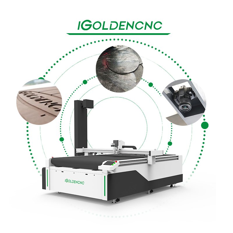 Knife Cutting Machine Fabric Automatic Cloth Cutting Sofa Cover Microfiber PU Gasket for Textile and Apparel Industry