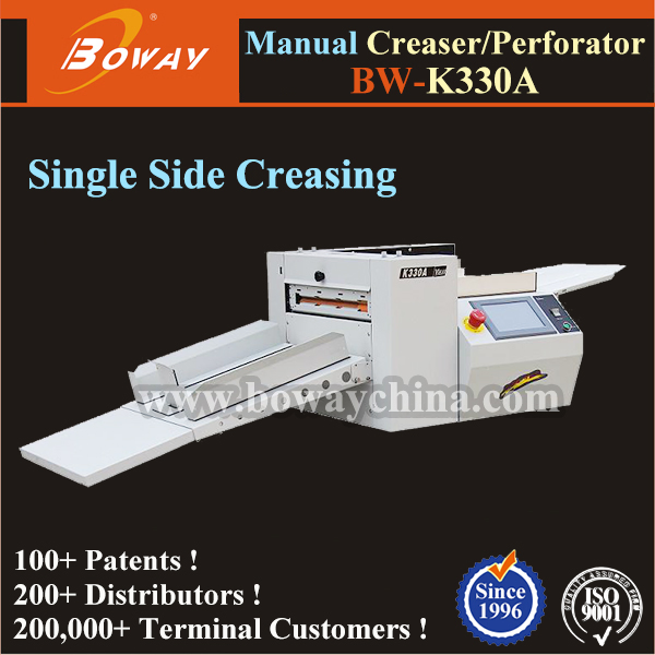 Electric Automatic Voucher Creaser Perforator Puncher Creasing Perforating Punching Machine