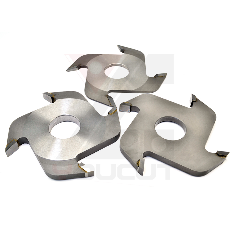 Carbide Wood Tool Woodworking Finger Joint Cutter Set Wood Cutter Tool Wood Joining Router Bit Blade