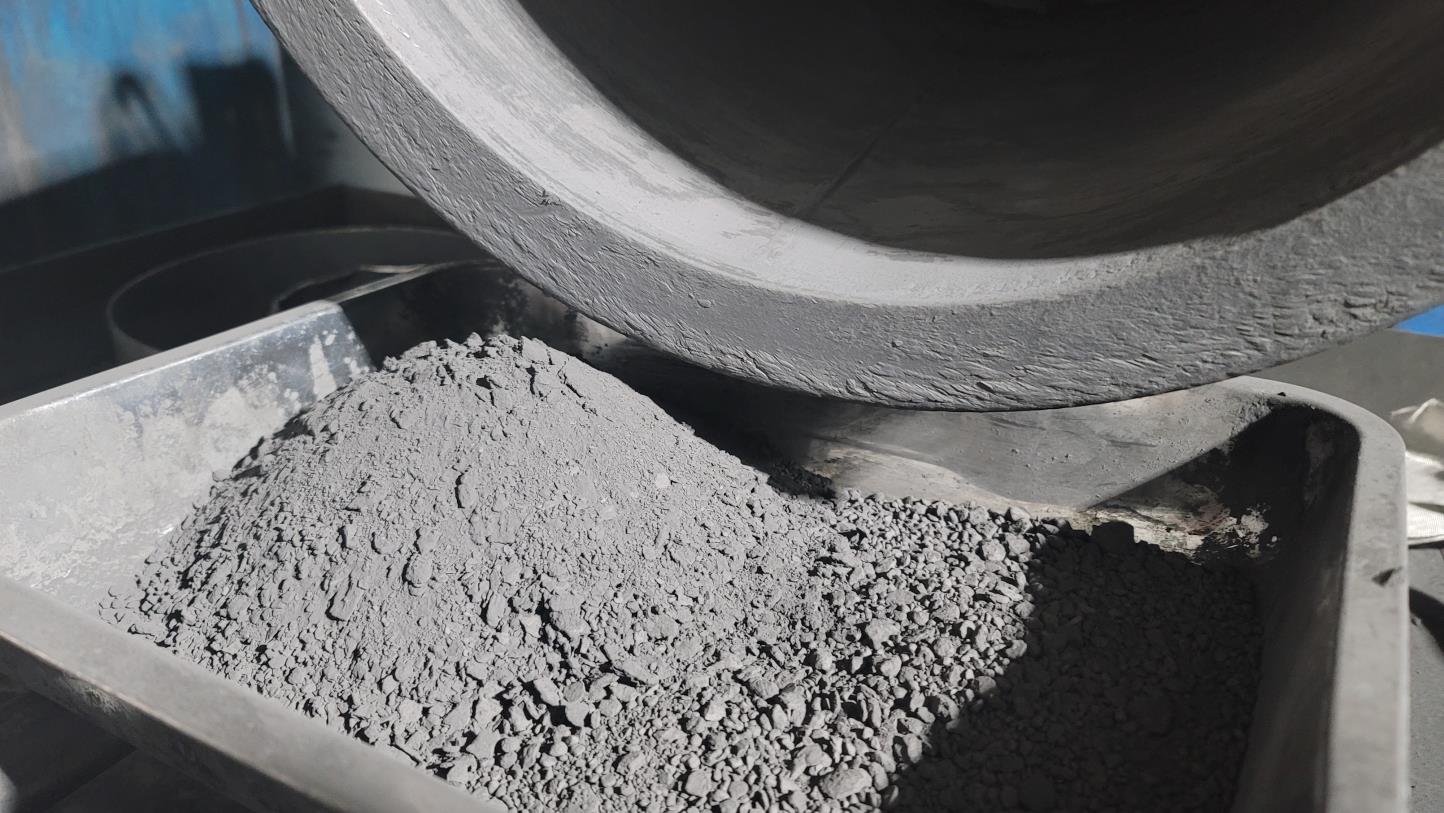 Prill process - granulation stage in CNC machine component manufacturing