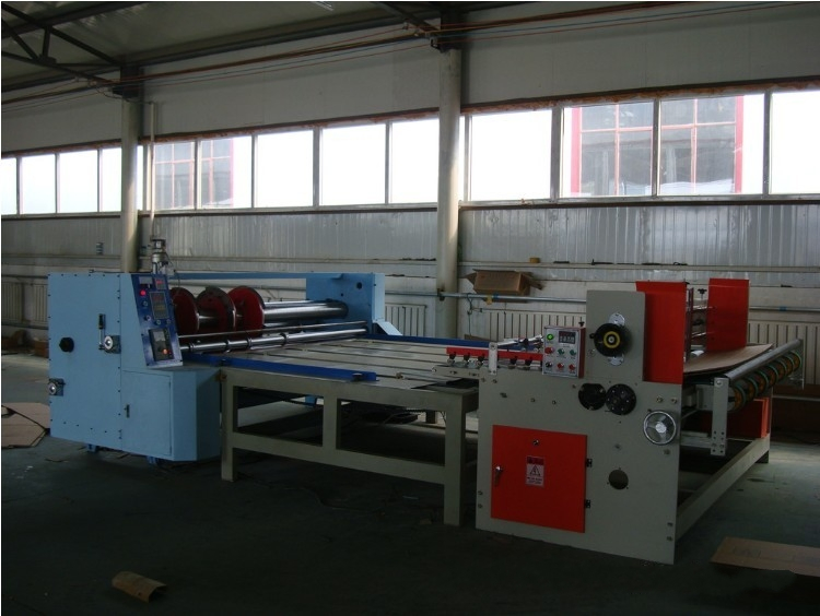 Semi-Auto Rotary Slotting Creasing Machine, with Auto Feeding